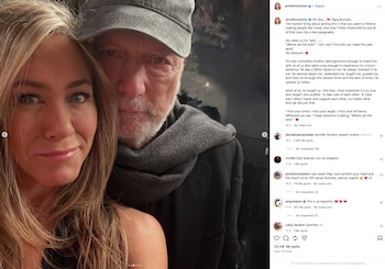 Jennifer Aniston rindió homenaje a James Burrows, el director de "Friends"