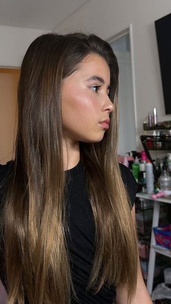 Las puntas de la larga