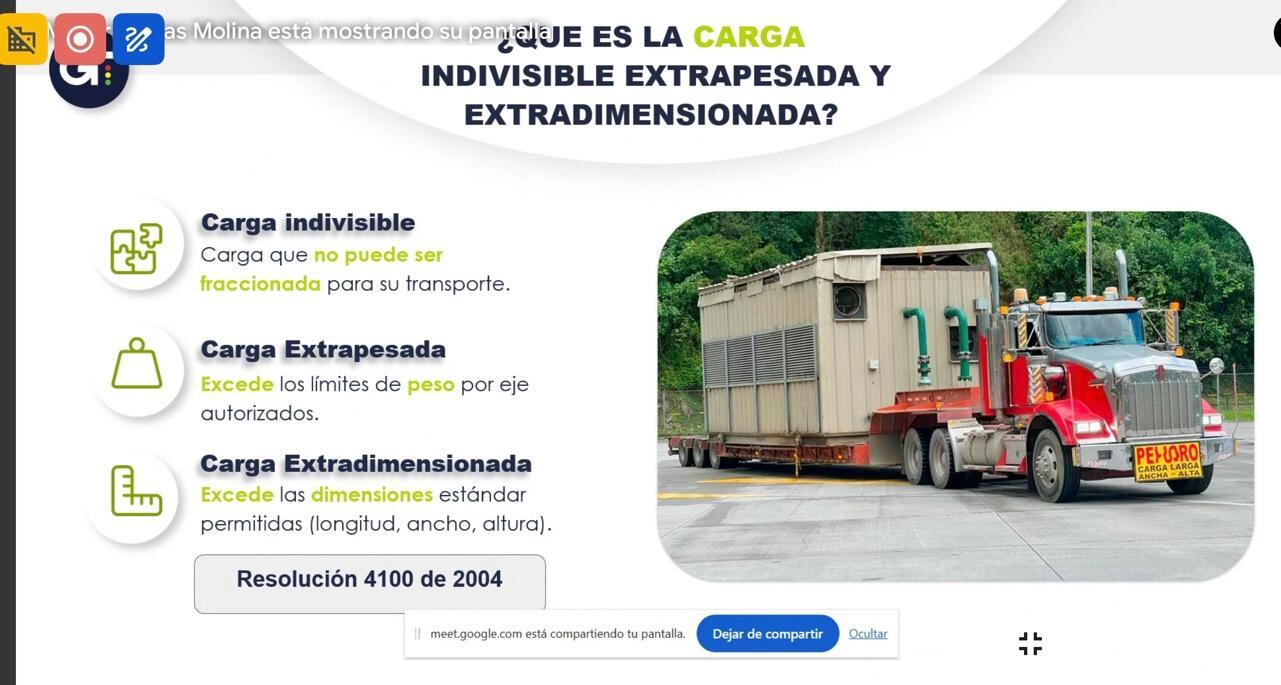 La Secretaría de Movilidad presentó los parámetros y procedimientos que deberán cumplir transportadores para mover carga especial en la ciudad - crédito Secretaría de Movilidad
