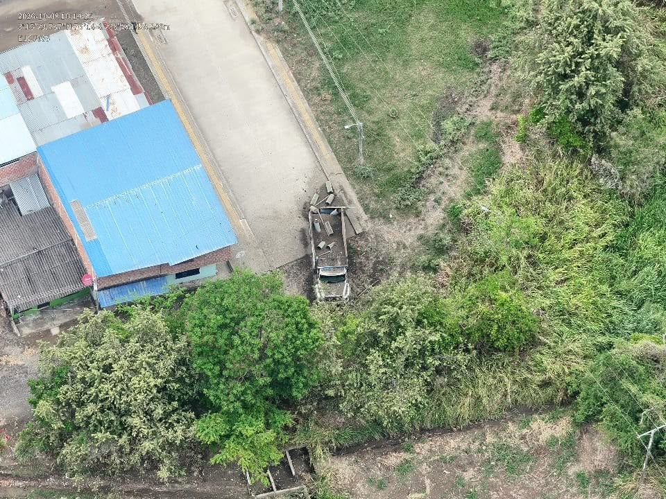Activan una volqueta bomba contra una base militar en la vía Miranda–Corinto, Cauca - crédito Ejército Nacional