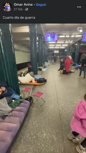 Metro de Kiev, Omar Aviña