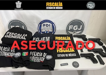 Detenidos FGJEM Edomex falsos ministeriales Huehuetoca