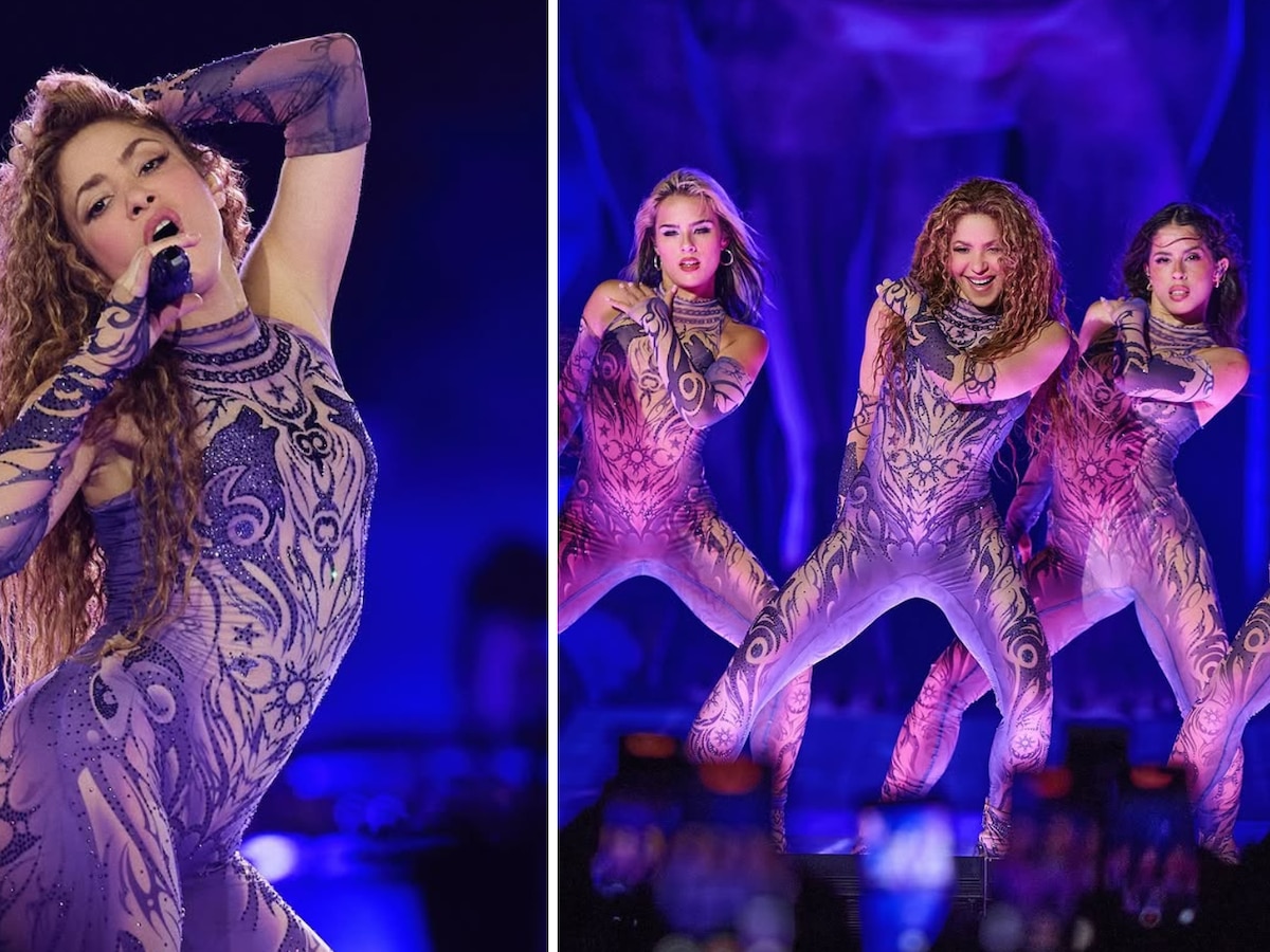 El sensual body de Shakira con el que interpreta “She Wolf”: quién está detrás del traje que se fusiona con su figura - Infobae