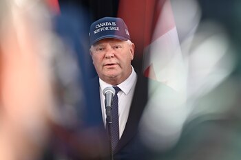 El primer ministro de Ontario,