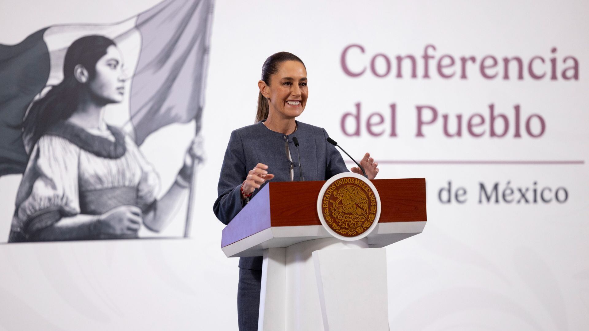 Sheinbaum hizo un llamado a partidos opositores a en lugar de atacar y contradecirse, propongan beneficios al pueblo.