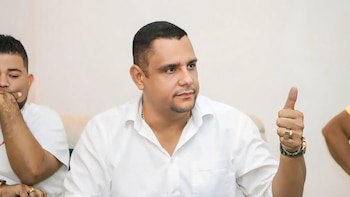Vicko Villacís, alcalde de Esmeraldas, ubicada 182 kilómetros al norte de Quito (@vickovillacistenorio)