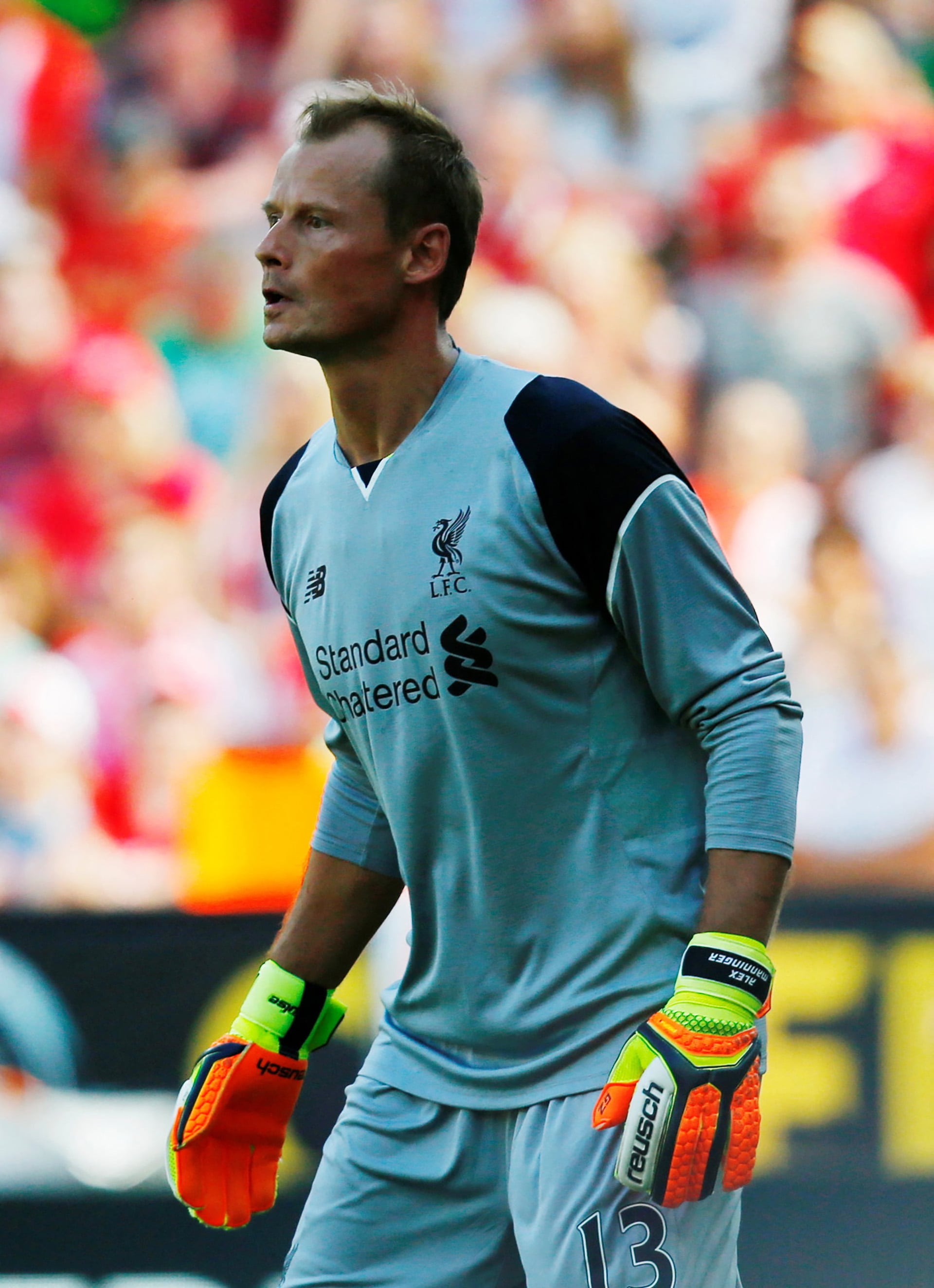 Alex Manninger atajó en Liverpool sobre el final de su carrera. Fue campeón con Arsenal en 1998 (Reuters)