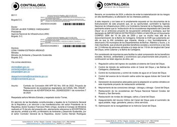 La Contraloría subraya que el