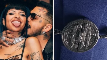 Christian Nodal compró un collar