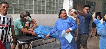 Escolares heridos fueron trasladados al