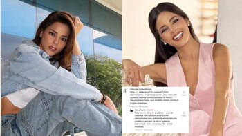 Marca de Luciana Fuster responde