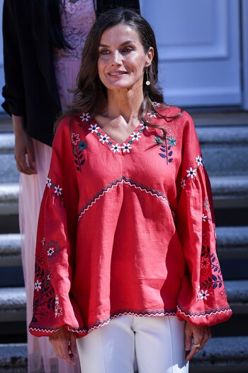 Letizia, durante el acto celebrado