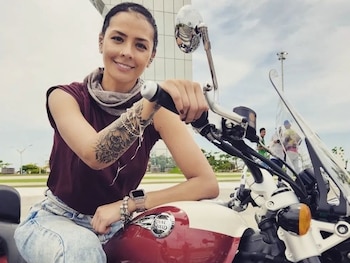 Periodista fallecida en accidente con