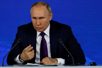 El presidente ruso, Vladimir Putin