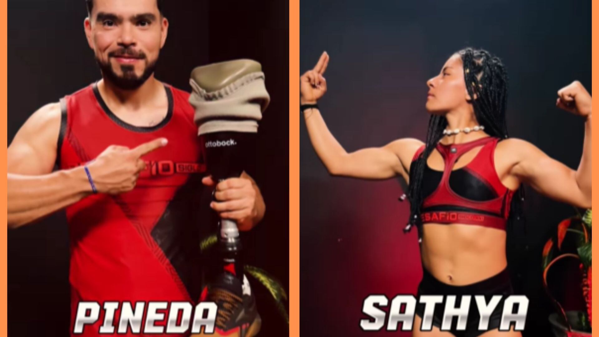 Estos son los dos primeros eliminados del ‘Desafío Siglo XXI’  - crédito @desafiocaracol/Instagram