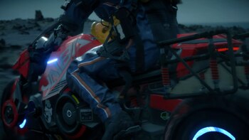 La moto Reverse Trike es