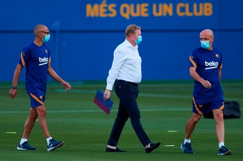 El entrenador del FC Barcelona