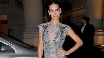 María Vázquez brindó un mensaje