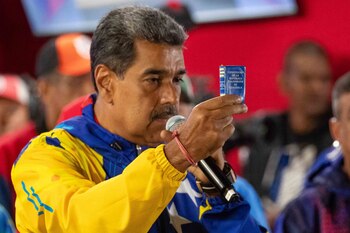 El presidente de Venezuela, Nicolás