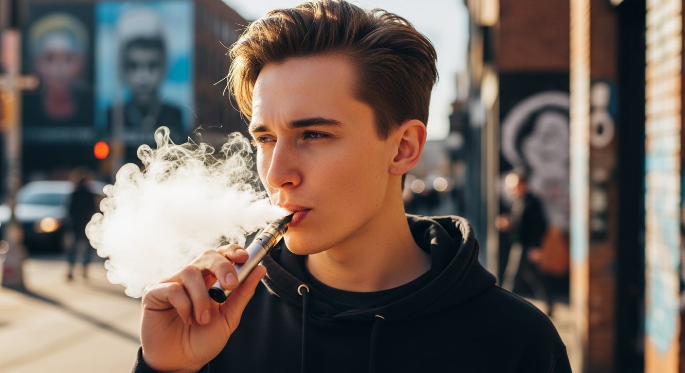 La OMS reporta que existen más de 16.000 sabores de cigarrillos electrónicos y alerta sobre su fácil acceso en 88 países sin límite de edad mínima (Imagen Ilustrativa Infobae)