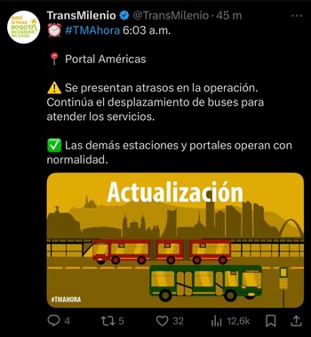 El sistema de transporte masivo