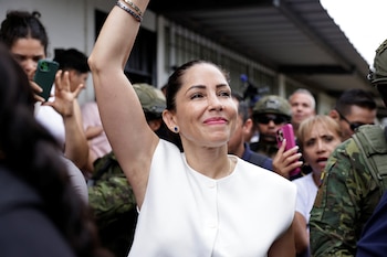 Luisa González fue acompañada a