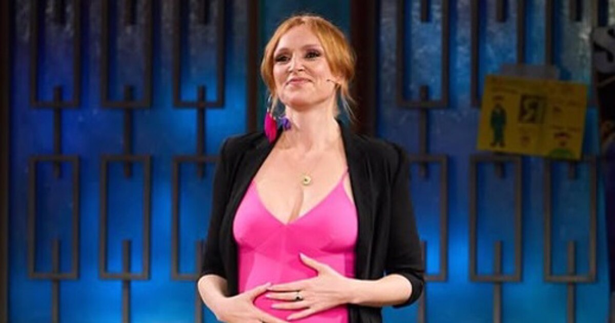 Cristina Castaño anuncia por sorpresa que está embarazada de 7 meses en su visita a 'La Revuelta' - Infobae