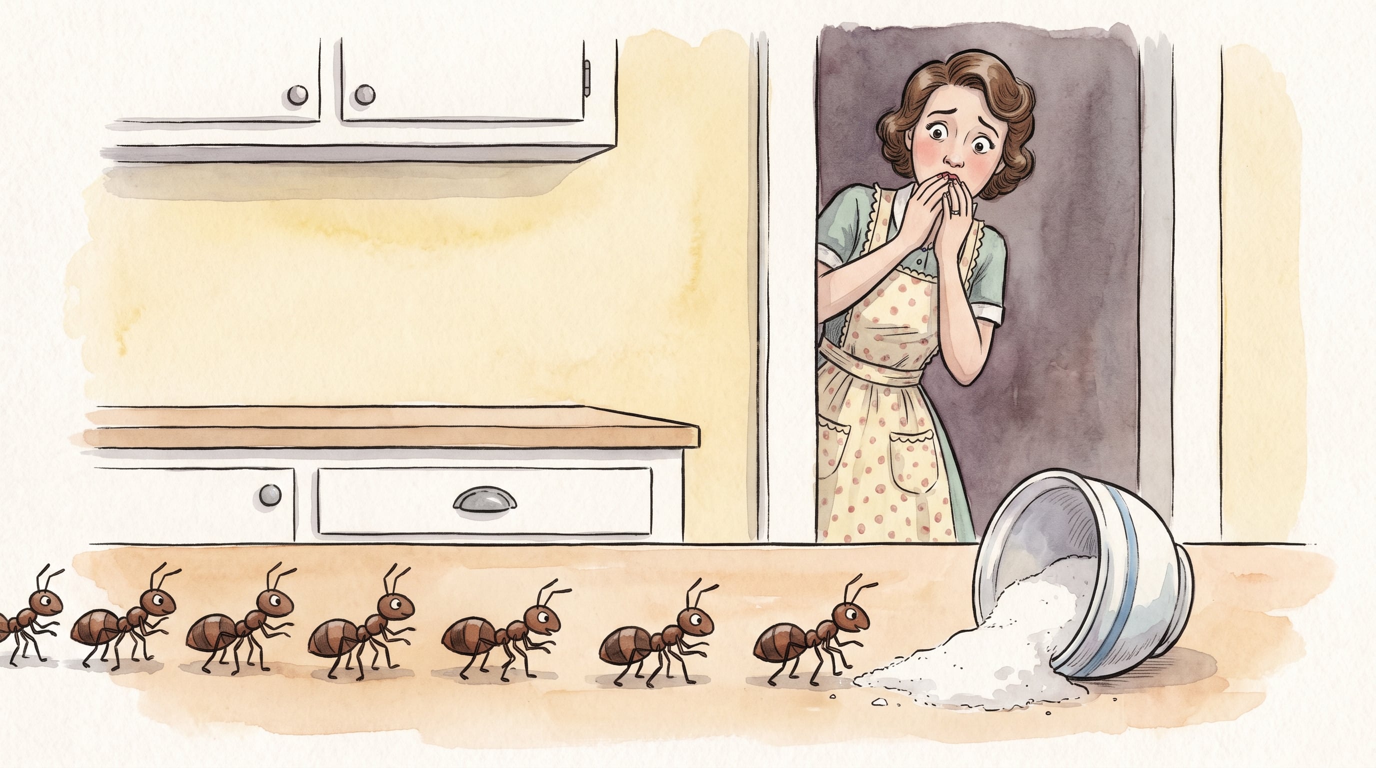 Qué significa tener hormigas en la cocina y cuándo deberías preocuparte