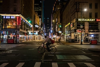 Un teatro vacío durante el