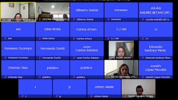 Durante la audiencia de legalización