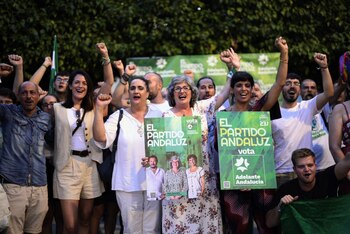 La candidata de Adelante Andalucía Pilar González inicia la campaña en Cádiz (Adelante Andalucía)