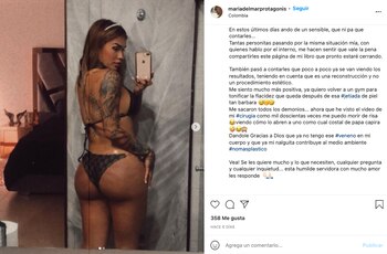 Tomada de Instagram @mariadelmarprotagonistas