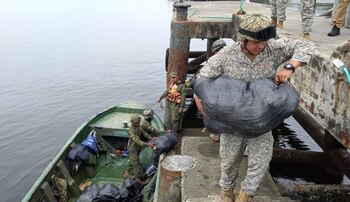 Imagen del operativo de las