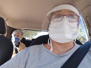 Su hija Ana la pasó