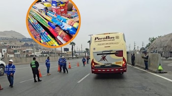 Operativo en la Panamericana Sur: