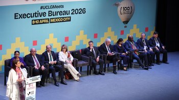 Brugada recibe a más de 100 representantes en el Buró Ejecutivo de CGLU 2026 en CDMX