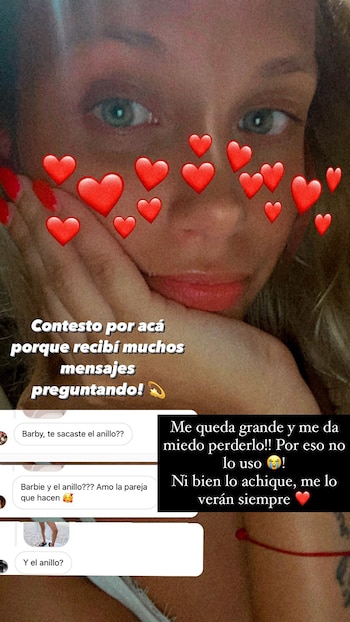 Barbie Vélez aclaró por qué