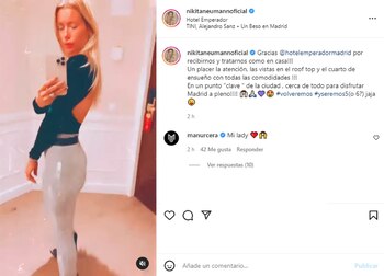 El posteo de Nicole Neumann