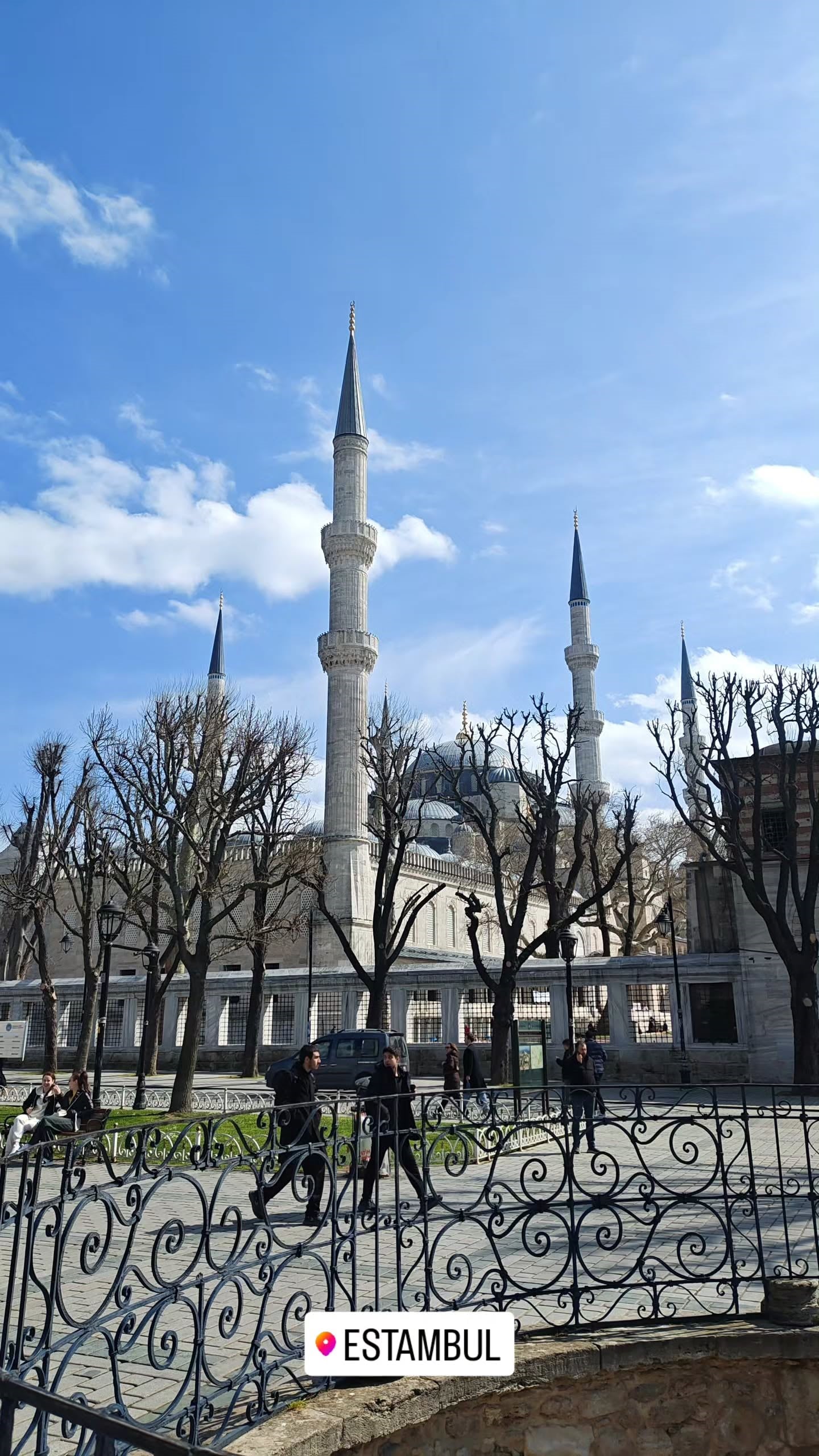 Durante el recorrido las distintas mezquitas del a ciudad fueron protagonistas