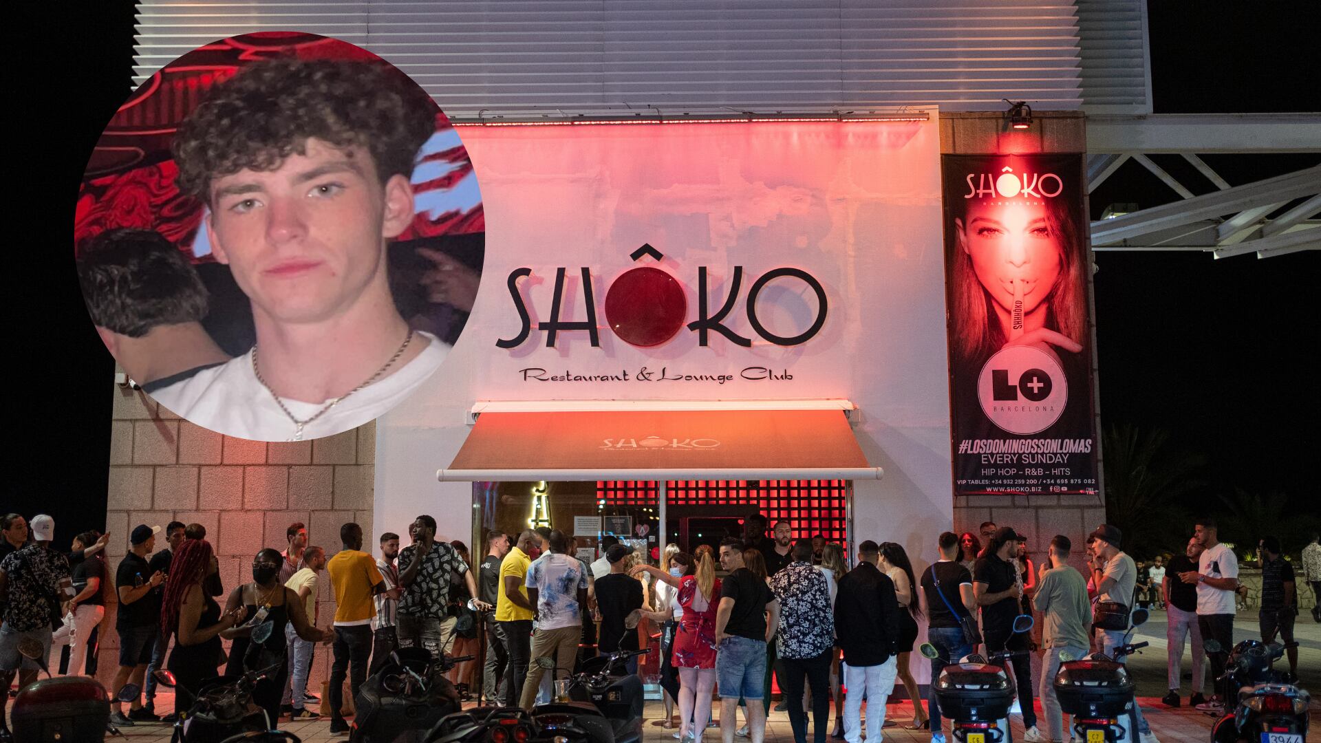 El joven estadounidense desapareció tras acudir a Shoko.