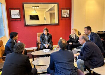 Guillermo Francos y Luis Petri