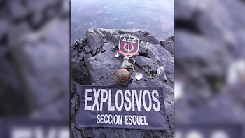 Hallazgo de granadas en el