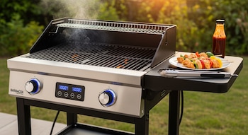 La barbacoa eléctrica facilita la