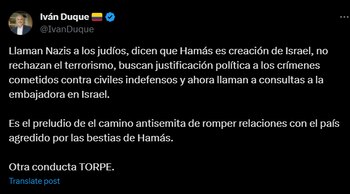 Iván Duque se refiere al