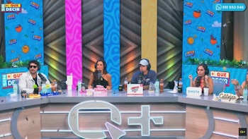 “Su ex es un amigo mío”: hijo de María Pía Copello sorprende al hablar de Doménica, hija de Ethel Pozo. Captura: Sin más que decir.