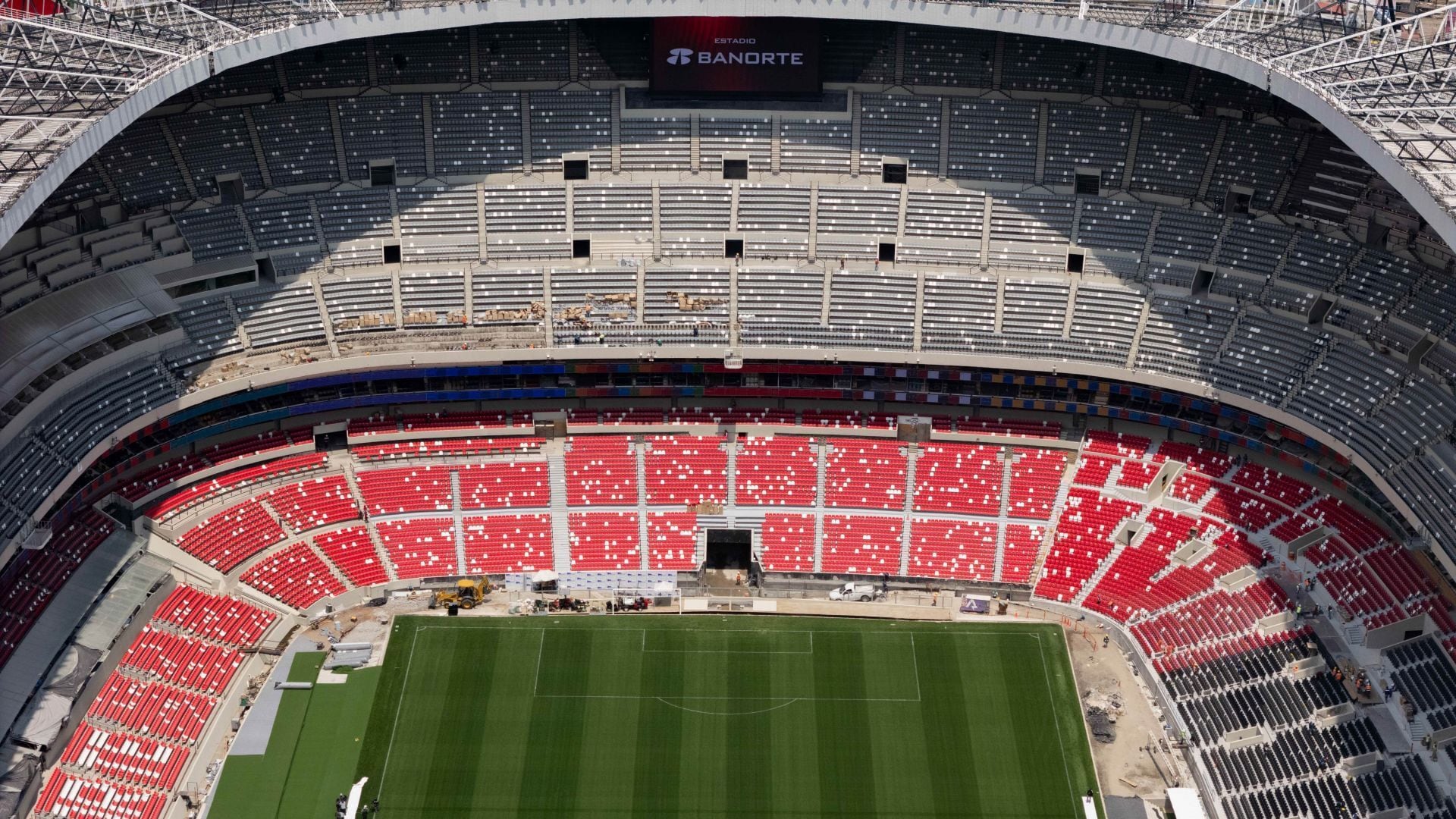 Estadio Ciudad de México acelera últimos detalles en su remodelación (FOTO: TOMÁS PÉREZ DE LA CRUZ/CUARTOSCURO.COM)