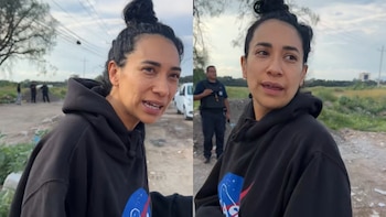 Flor Amargo queda en shock tras choque con vehículo oficial de San Juan del Río: “Qué bueno que no morí”