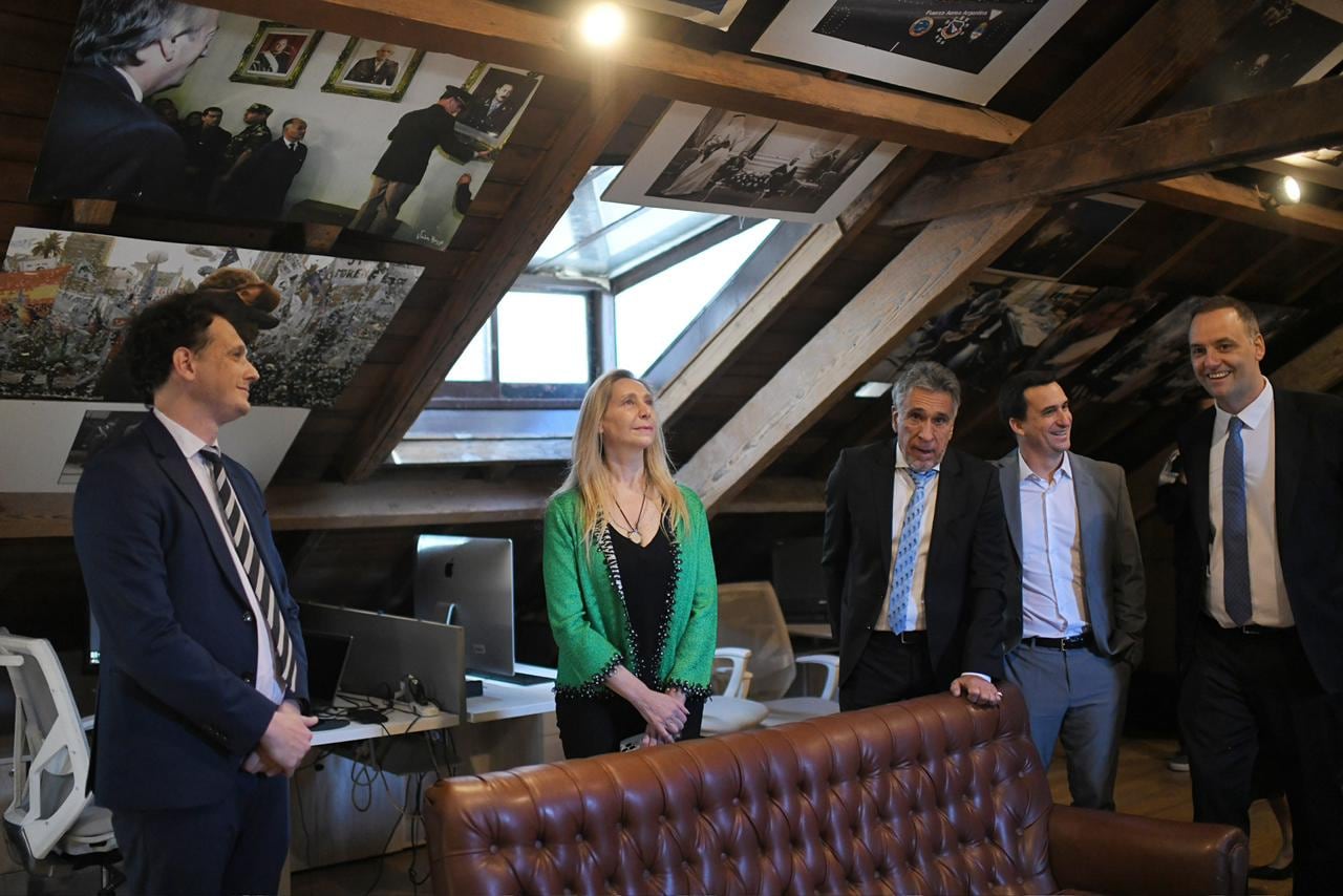 Participaron Karina Milei y Manuel Adorni