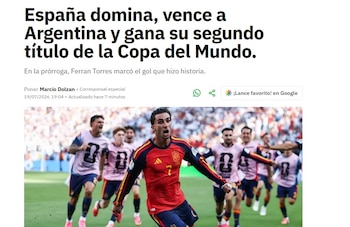 Lance! se centró en el dominio español