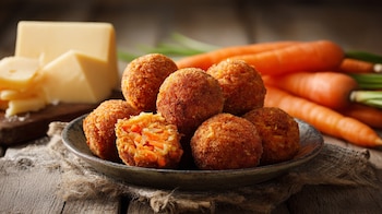 Las bolitas de zanahoria son